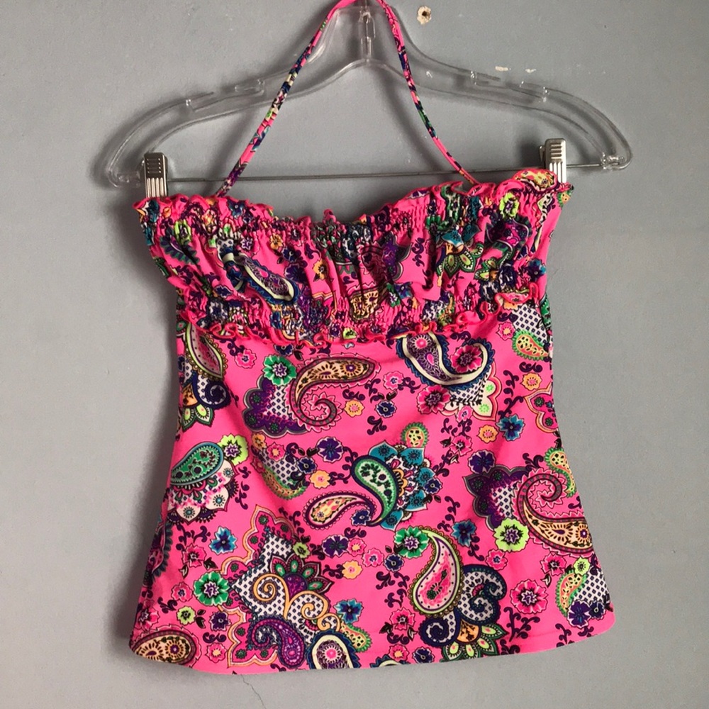 Candie’s swim tank top swim top Sz S